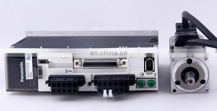 High quality ac servo motor Panasonic 100W MSMD012G1U + MADHT1505E