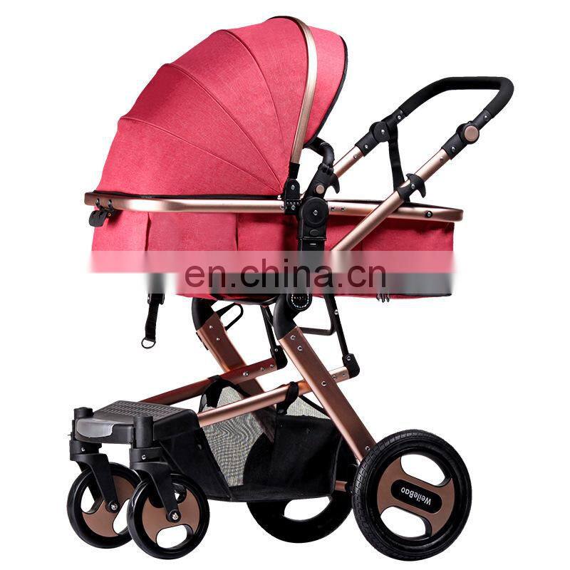 hot mom baby stroller 3 in 1/baby stroller folding bike/4 in 1 baby stroller