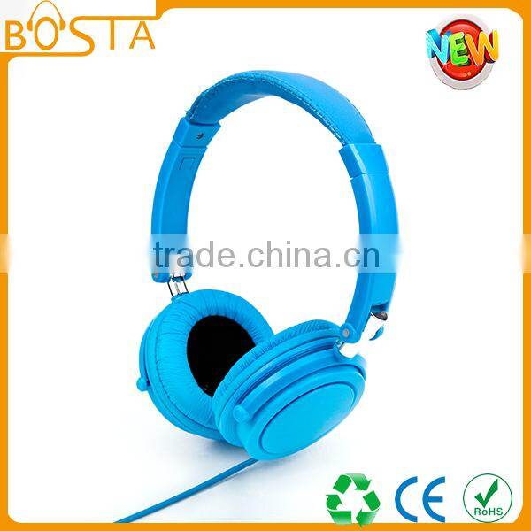 Deep bass professional colorful headphones with CE FCC ROHS REACH KC and RMC