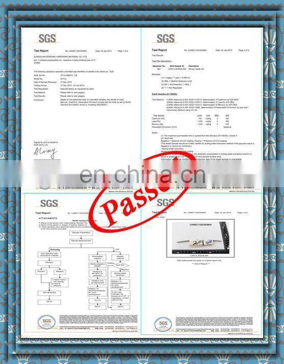 stainless steel Hook machine screws with an square angle