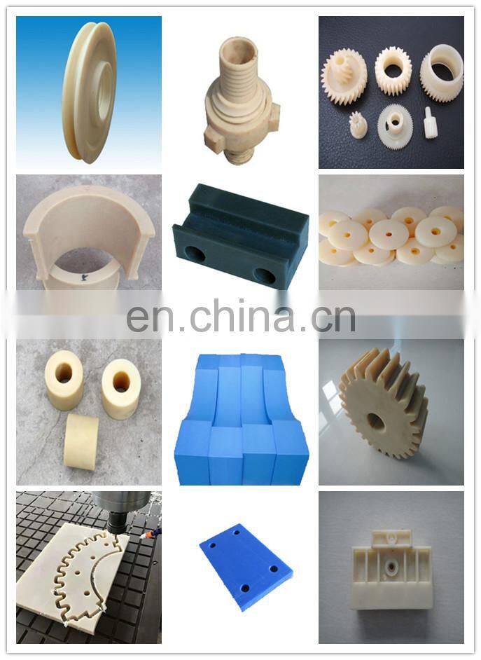 Custom Large Curved Sliding Guide Rail POM Plastic Track for Chain Roller