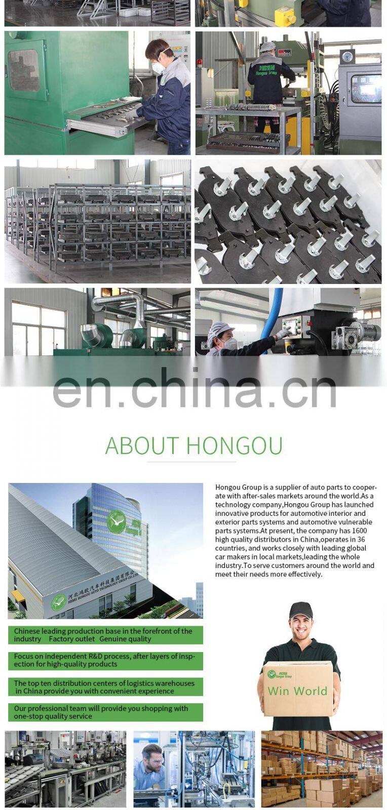 Spare Parts Sumitomo Brake System Front Brake Pads For K2700