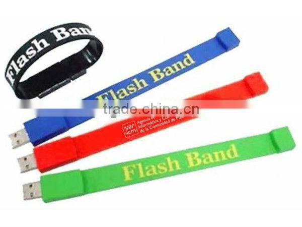 Taimei CE/ROHS passed bracelet usb flash drive