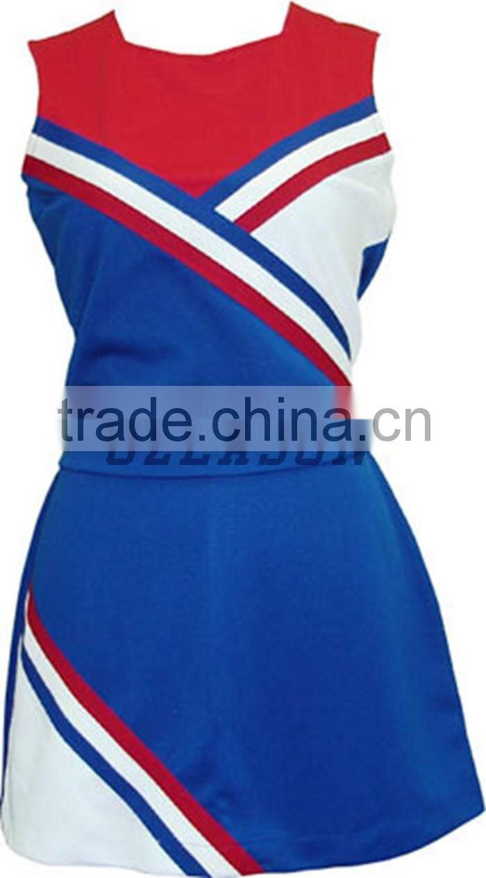 Sublimation printing cheerleading uniforms plus size wholesale cheap cheerleading uniforms
