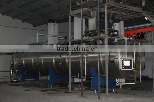 Belt Vacuum dryer for instant coffee/soluble coffee powder