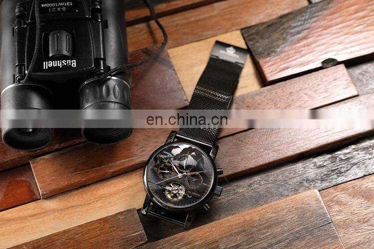 MG.ORKINA MG088 Online Selling Men Fashionable Watch Analog Display Moon Phase Automatic Mechanical Oem Watches