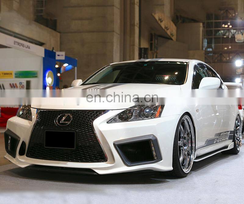 Runde ABS Material Modified V-Vision Style IS300 Body Kit For 2006-2012 Lexus IS250 Front Bumper Rear Bumper Side Skirt Body Kit