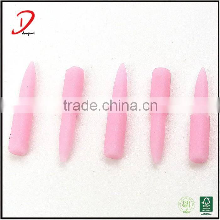 Wholesale cheap colored silicone eyeliner brush heads