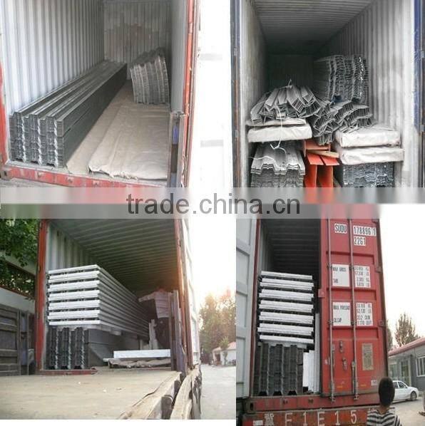 full hard steel structure gi corrugated floor decking sheet
