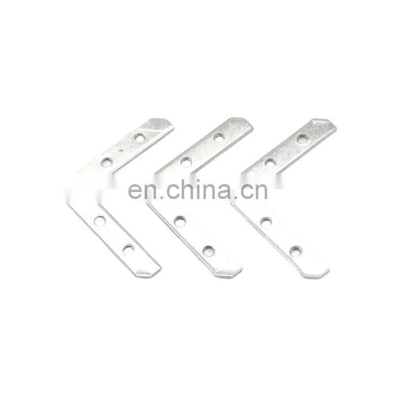 Photo frame accessories corner stainless steel hardware accessories stainless steel angle bracket iron L-shaped angle iron hook