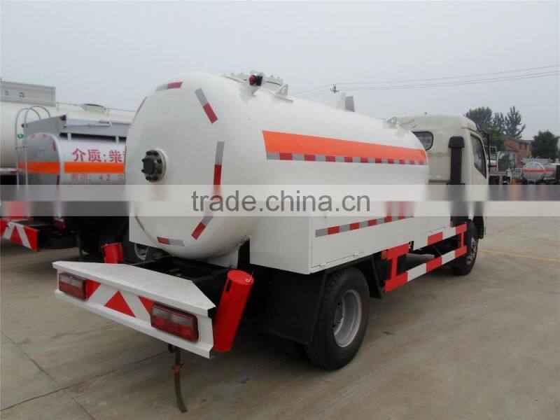 DFAC 5cbm LPG transport tank truck for sale 008615826750255 (Whatsapp)