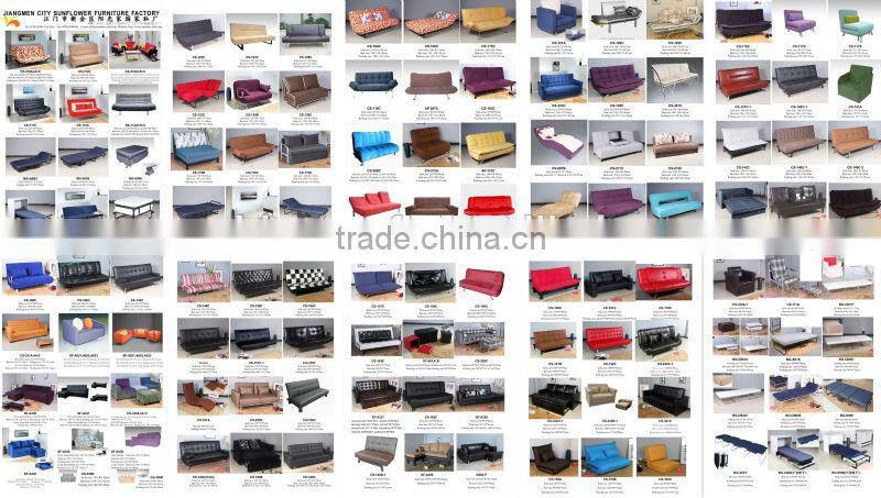 Multifunctional Pu Leather Corner Sofa Bed With Storage