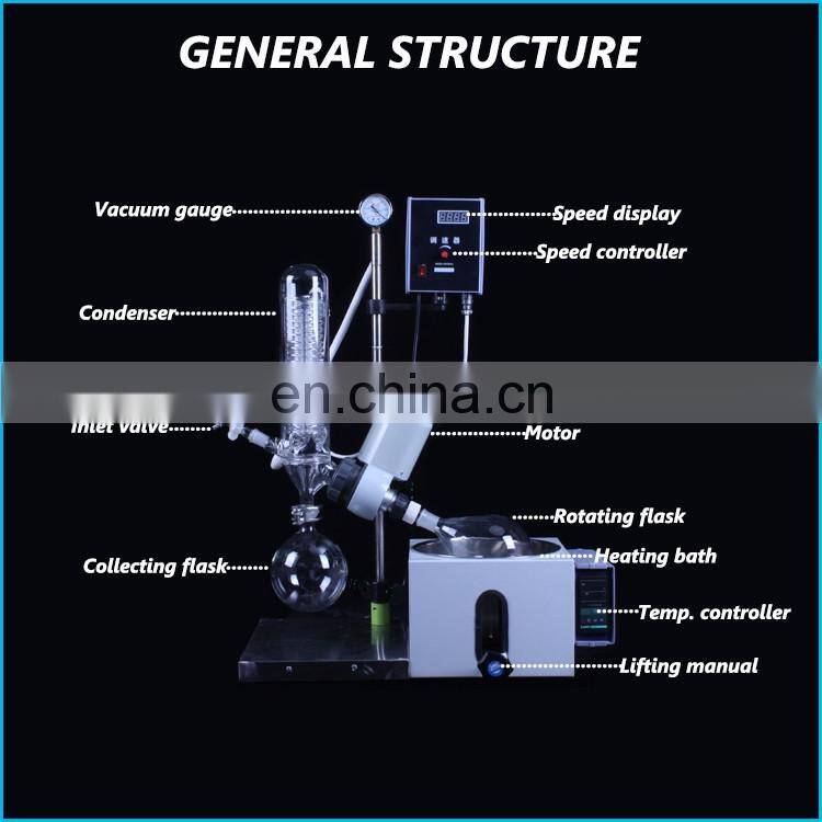 Lab 2l rotary evaporator with circulating vacuum pump & chiller