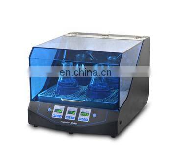 Brushless DC Motor Low Noise Lab Mini Microplate Biochemistry Incubator Shaker for Sale