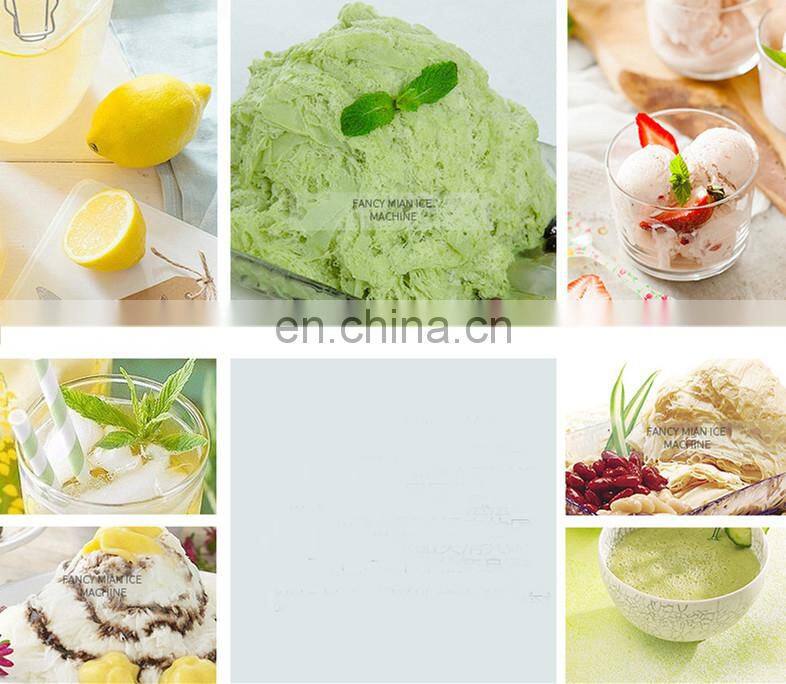 Electric motor commercial ice crusher ice block shaving machine/Shaved ice machine