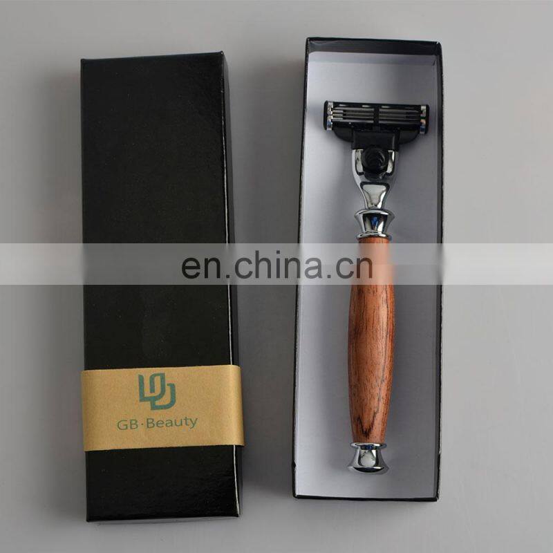 removable cartridge 5 blades Best metal handle system shaving men razor