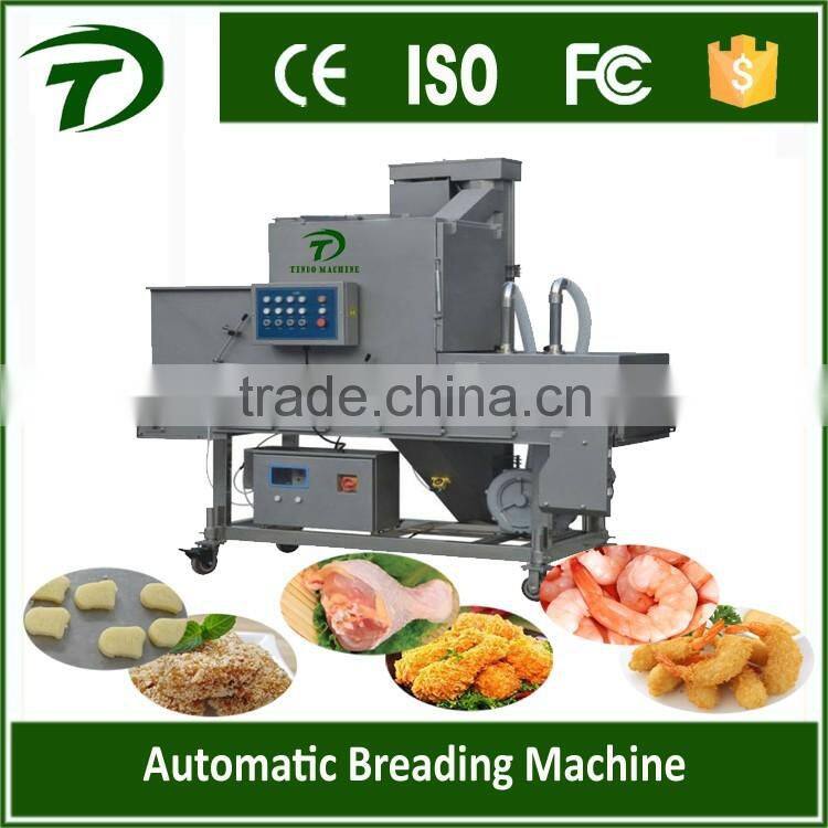 breaded seafood cocktail shrimp breading machine