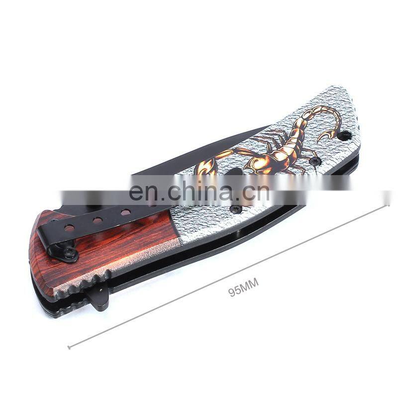 8.6 Inch Plastic 3D printing handle stainless steel folding knife