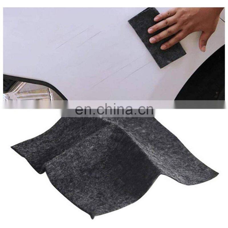 NANO magic car scratch remover polish cloth light color scratched surface repair car scratch repair cloth