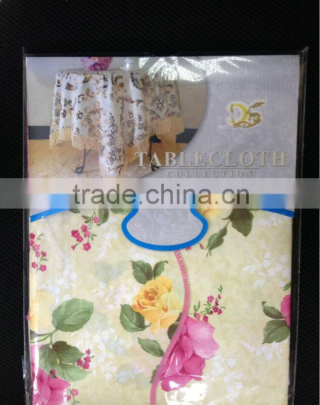 fancy tablecloth in piece