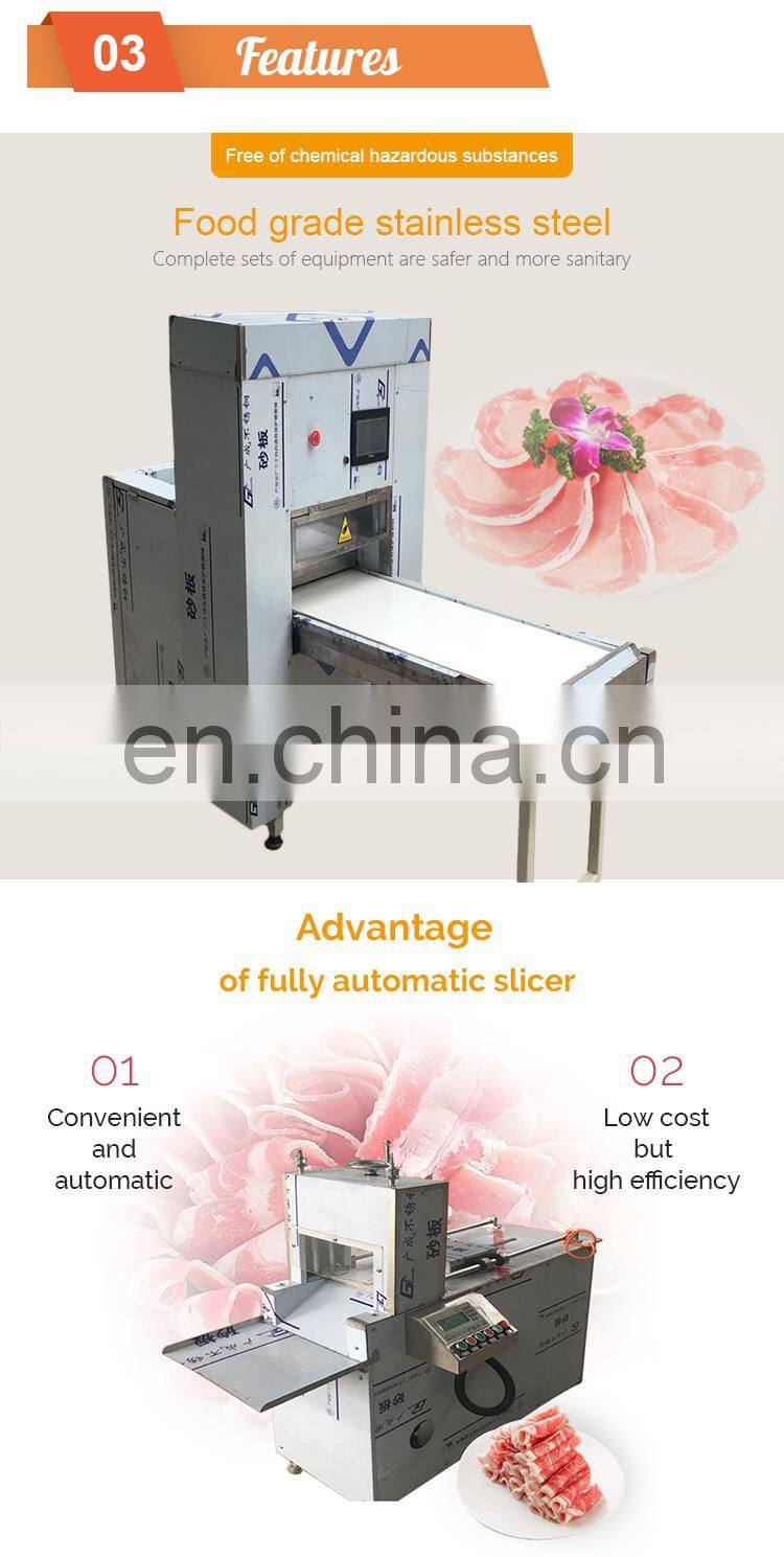 automatic electric frozen meat slicer machine meat cutting machine cheese slicer slicing machine