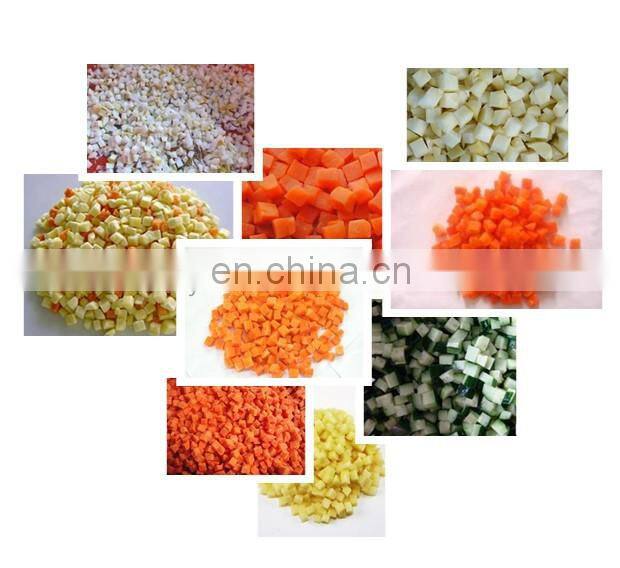 automatic carrot dicer machine onion cube cutting machine vegetable fruit dicing machine