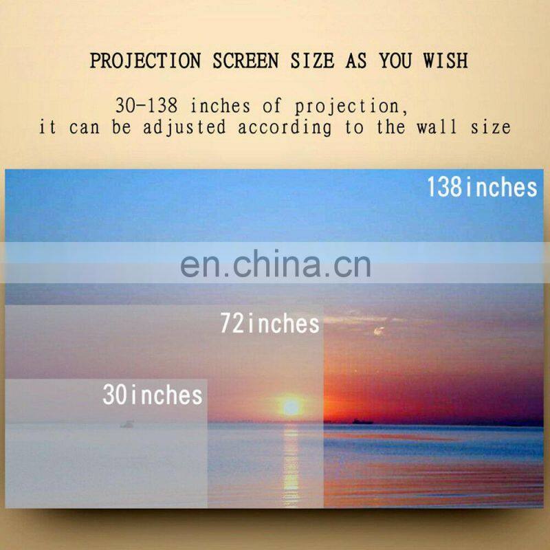 Laser projector Projector mini Projector 5000 lumens YG520