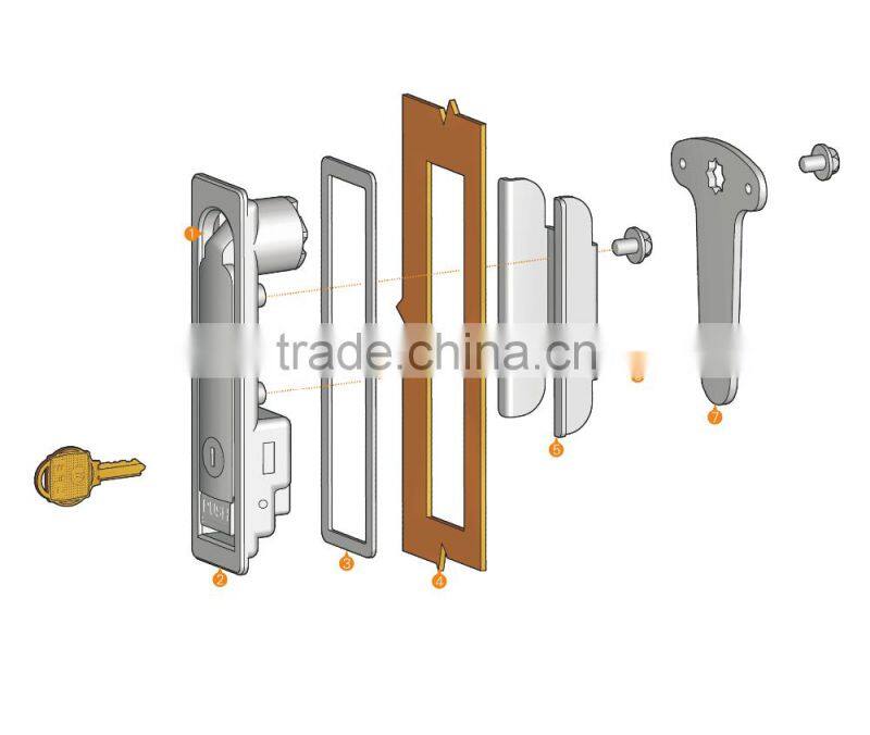 CE RoHS 2015 FEILEI AB301-1 Wenzhou factory wholesale direct selling panel lock