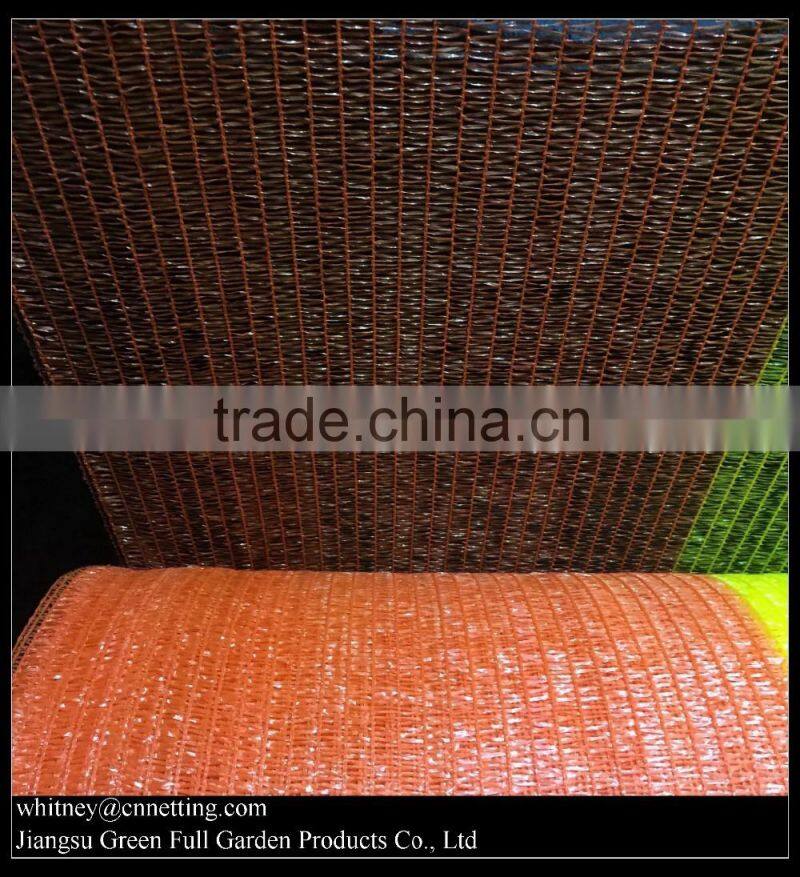1x50m Orange and Yellow Color Road Woven Barrier Fence