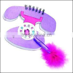 Novelty Spiral Memo Pad with Pen