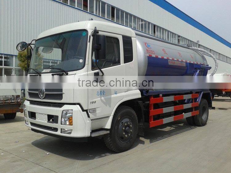 2015 Euro IV 6m3 sewer cleaning vehicle, dongfeng suction truck