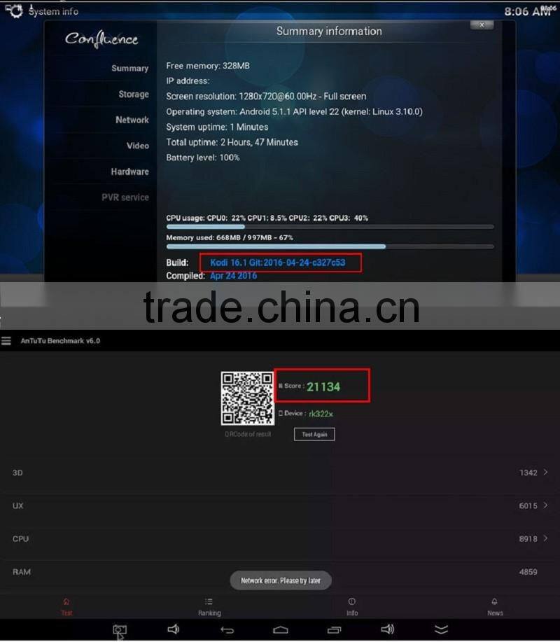 Mini Pc Pocket Computer Codi16.1 Installed Free IPTV Download User Manual for Android TV Box
