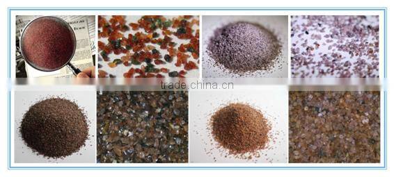 60 Mesh or 80mesh garnet Sand for Cutting Stainless Steel and Cooper Materials
