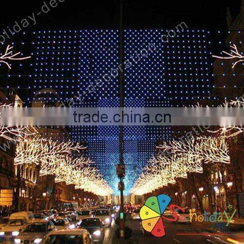 Across street light for outdoor light decoration