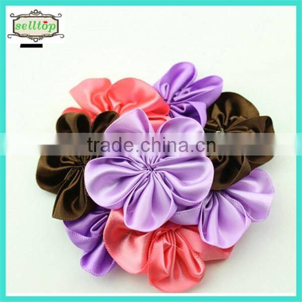 Cheaper hot sale 9cm ribbon flower machine