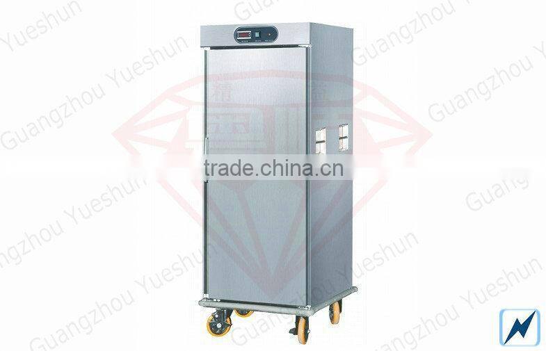 Hot selling ten floors stainless steel commercial food warming cart