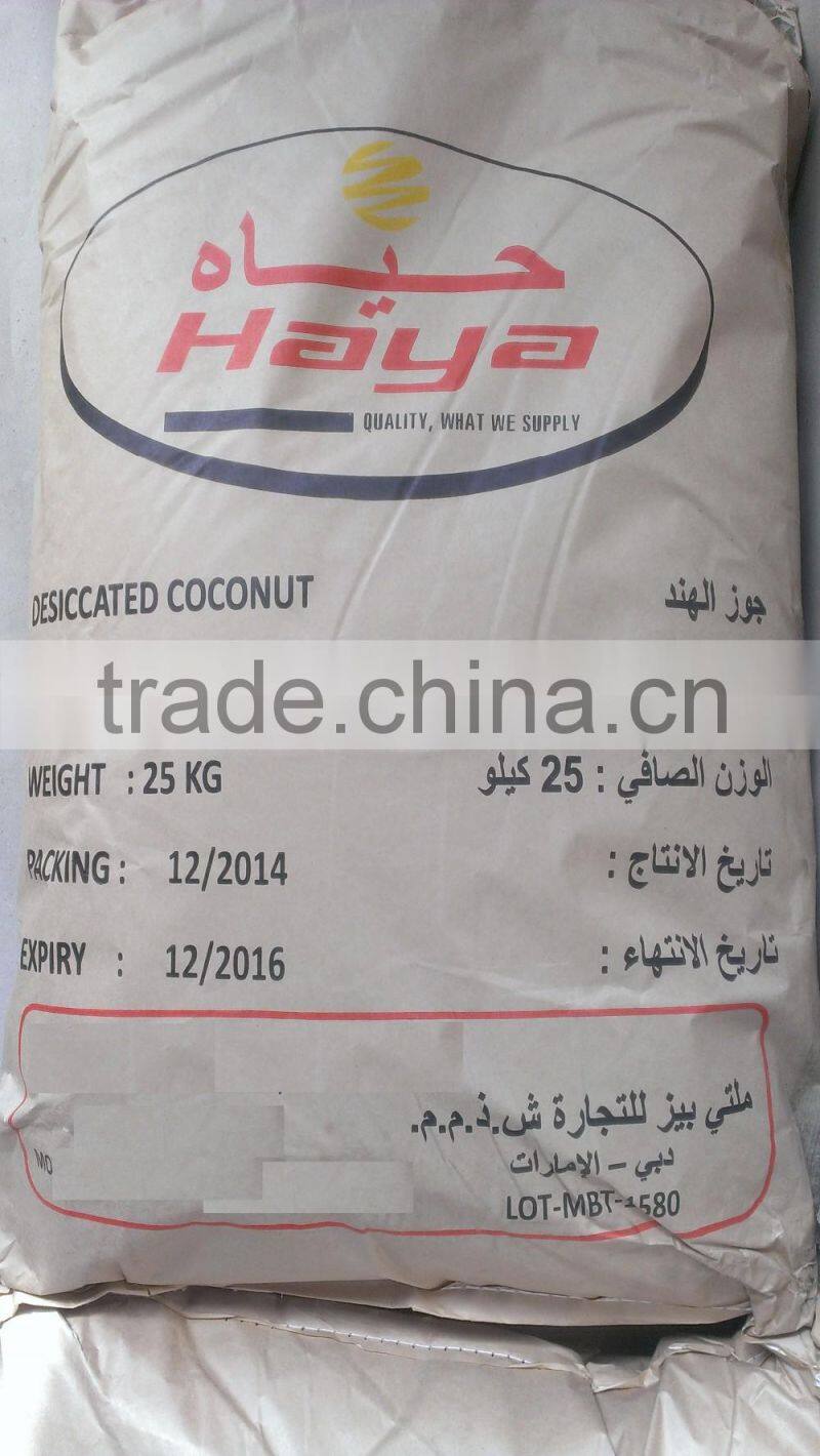 High Fat & Low Fat Desiccated Coconut
