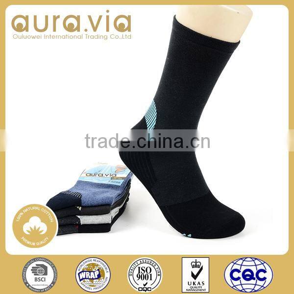 Professional OEM/ODM Factory Supply autumn and winter cotton and polyester comfortable warm men sock