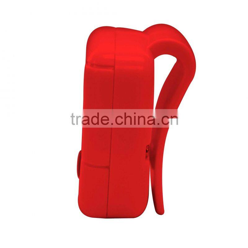 MB58D_RD Red Colorful Gift plastic ABS Case LCD display cheap pedometers for kids