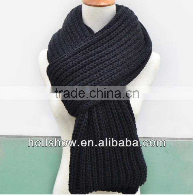 2013 Winter Fashion Unisex Warm Thick Long Acrylic Knitted Scarf
