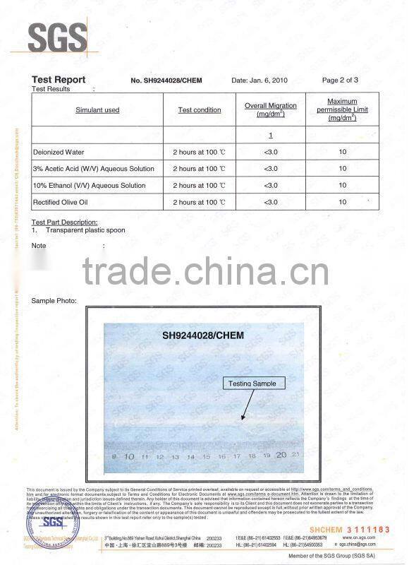 PS black plastic cutlery set