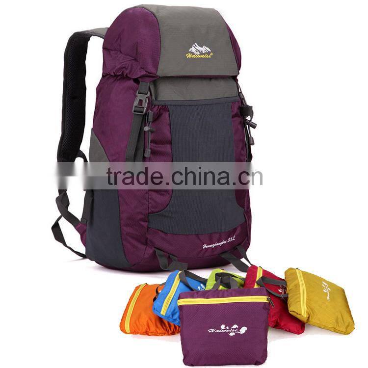 Tactical Stylish Waterproof Nylon Foldable Camping Hiking Backpack