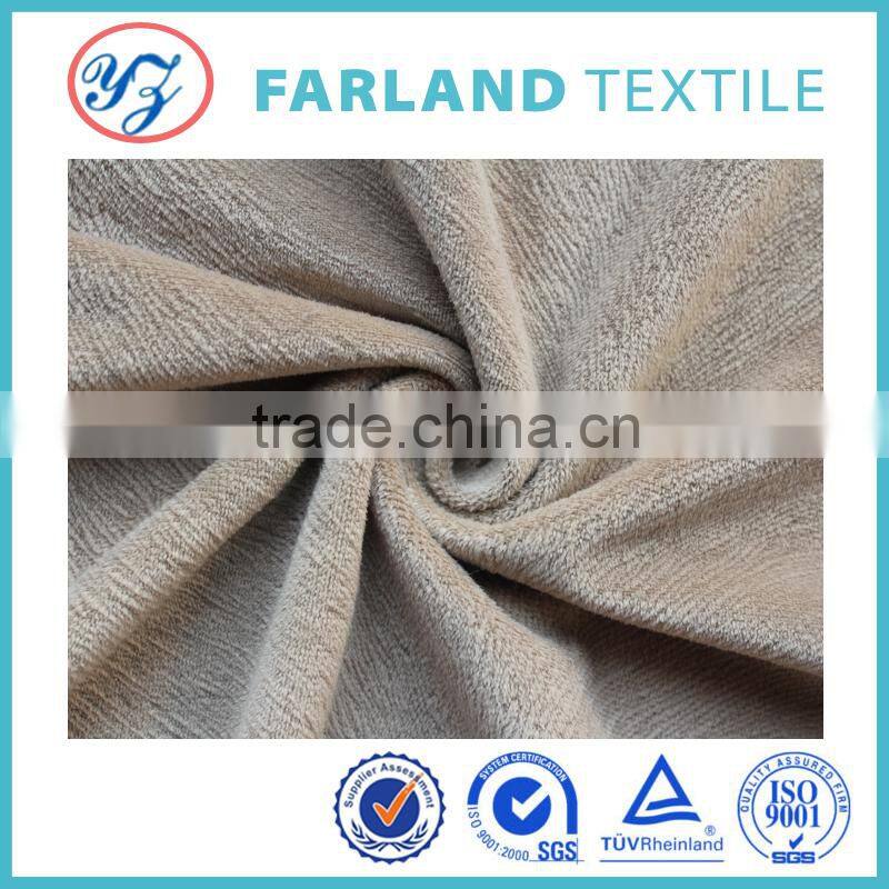 shoes lining fabric 100%polyester tricot velboa fabric buy direct from china factory