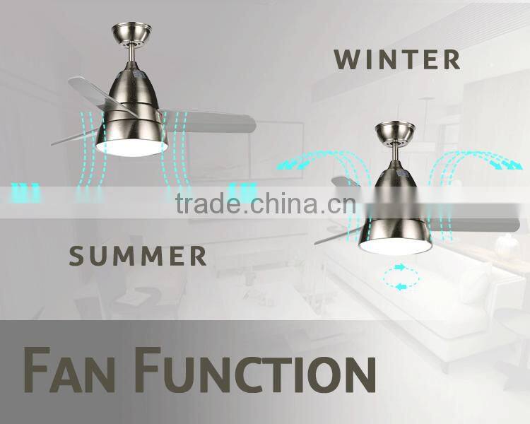 Plastic Blades Remote Switch 36'' Light Fan