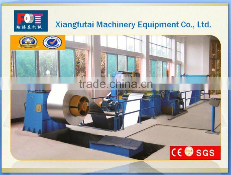 CNC thin plate high speed uncoil cut to length line