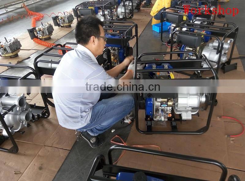 6 inch single stage centrifugal key start diesel water pump for irrigation use