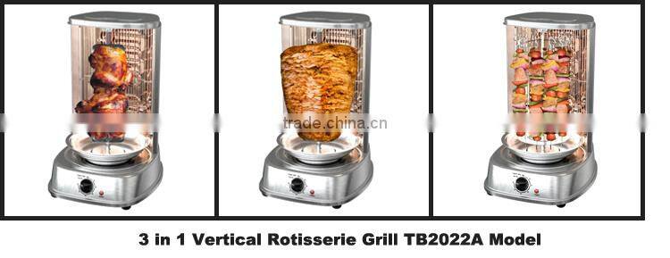 brand new grill food carted chicken rotisserie with ce rhos cb approval