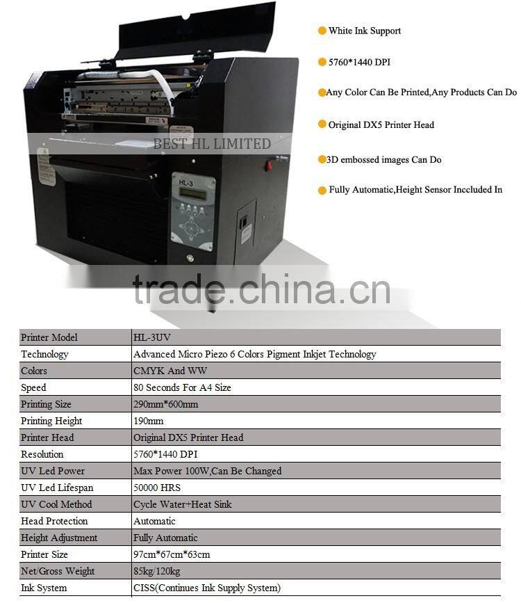 Digital glass printing machine,glass printer with the continus ink supply system included in