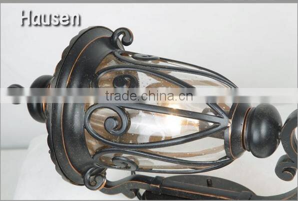 European style outdoor lighting fixtures wall lamp