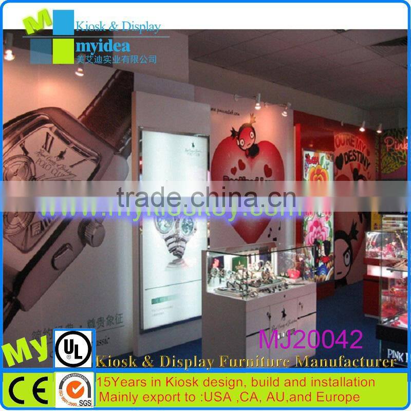 Modern watch display cabinet,watch strap display case